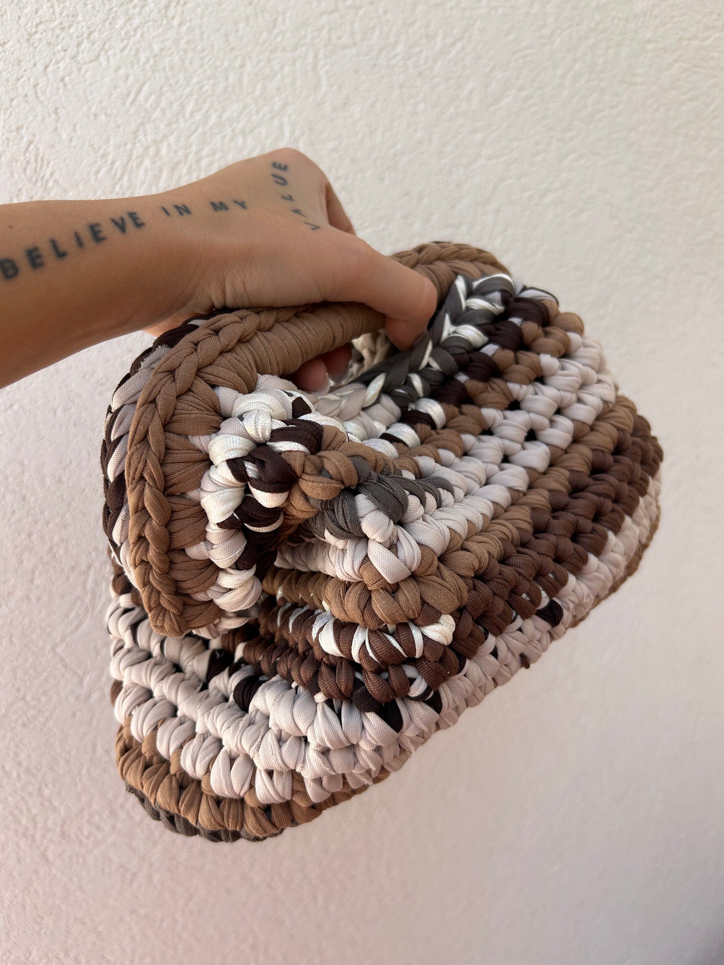 Marrone mix - clutch versione big