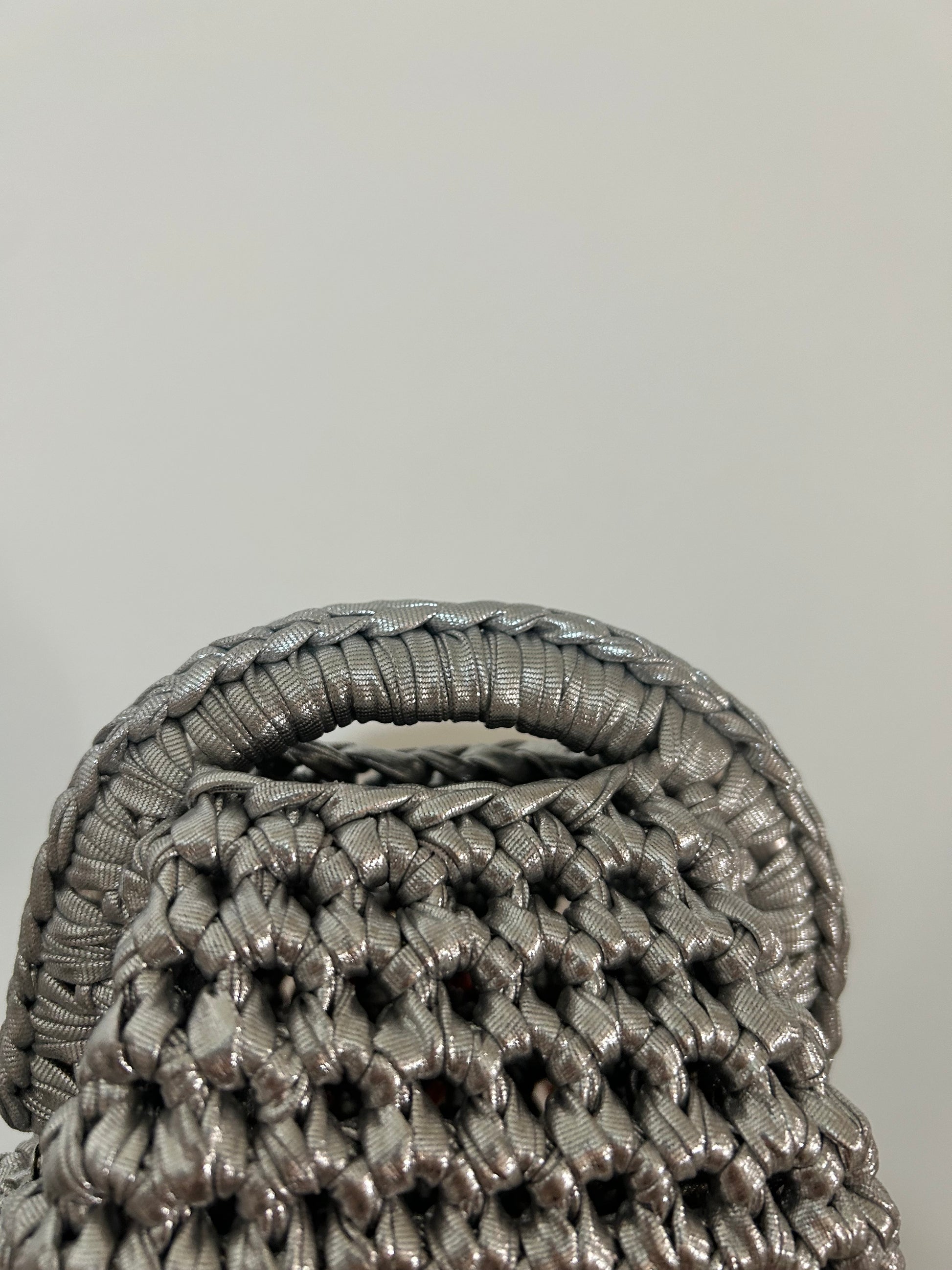Argento - clutch versione gioiello