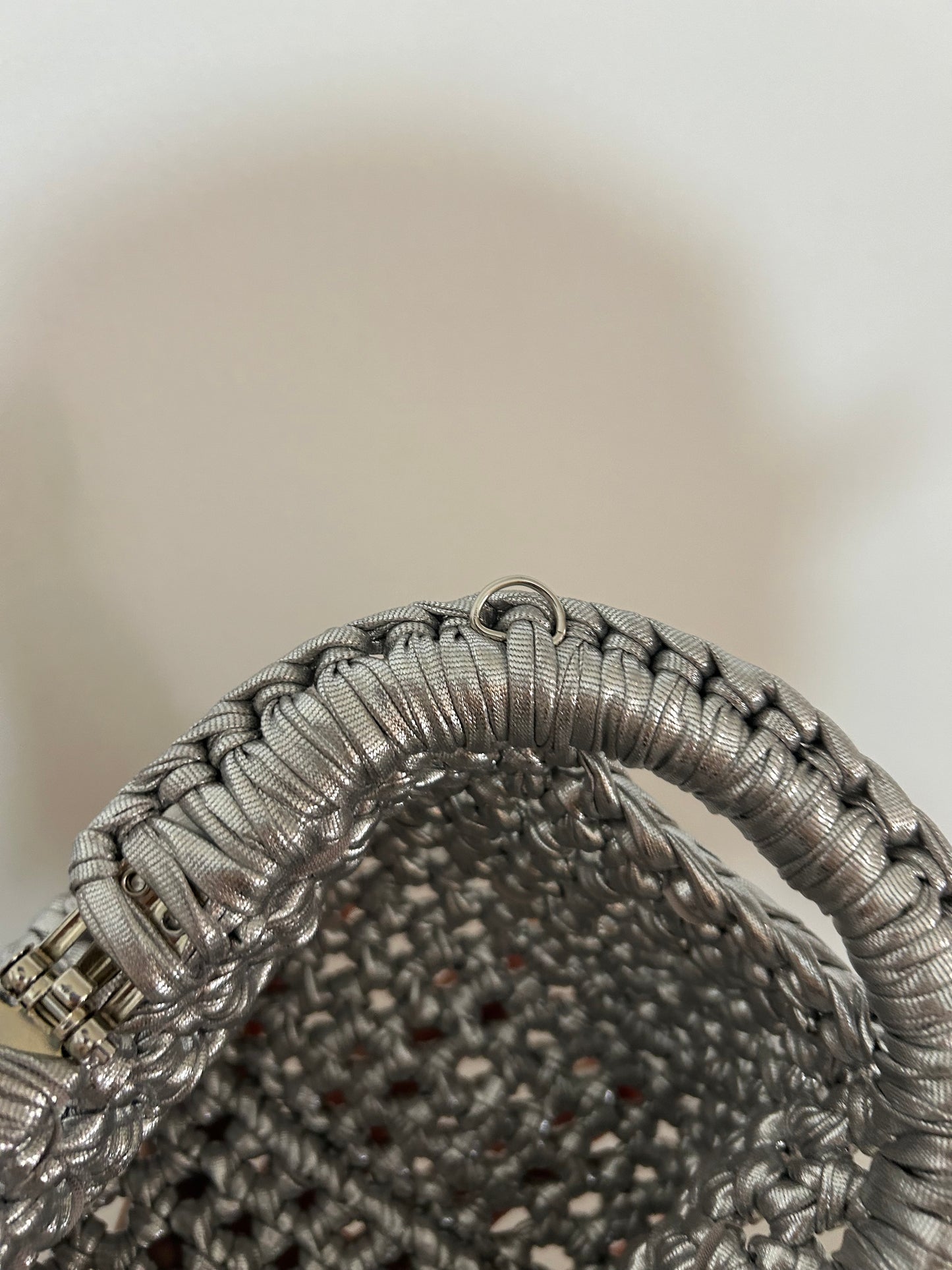 Argento - clutch versione gioiello