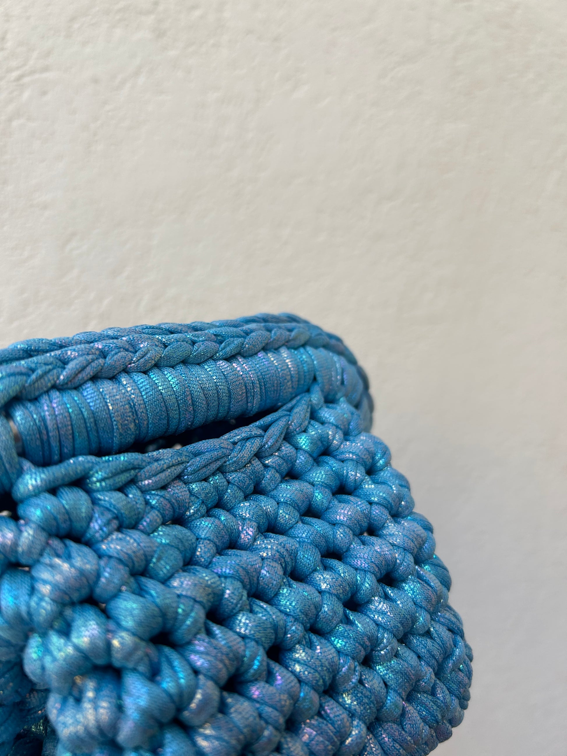 Azzurro metal - clutch