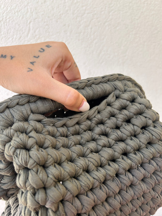 Verde militare - clutch versione big