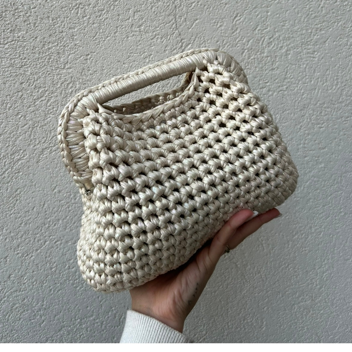 Clutch effetto boreale con catena