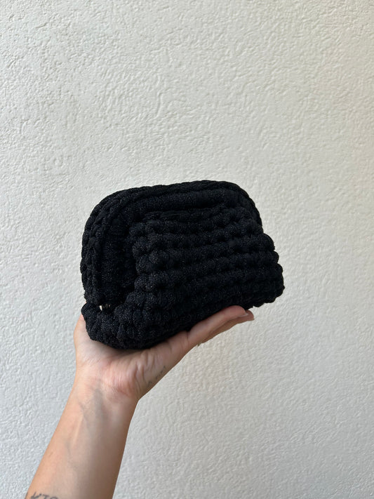 Lurex - Black - clutch