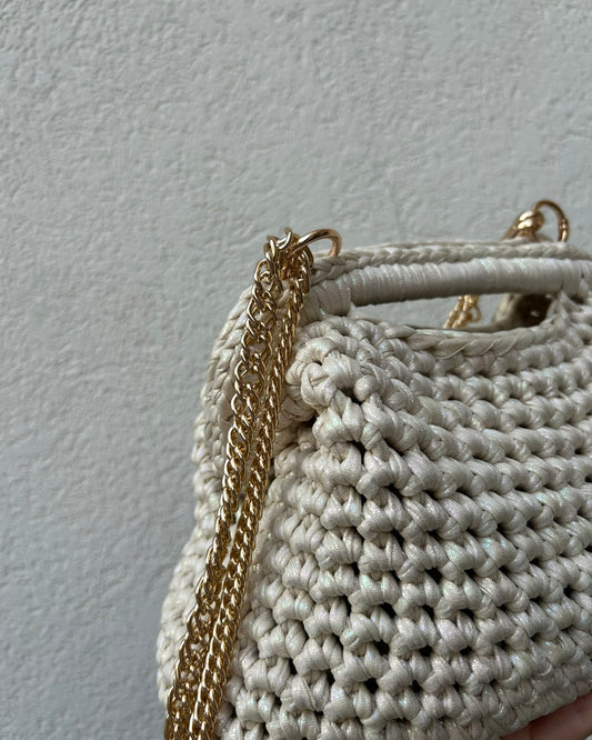 Clutch effetto boreale con catena