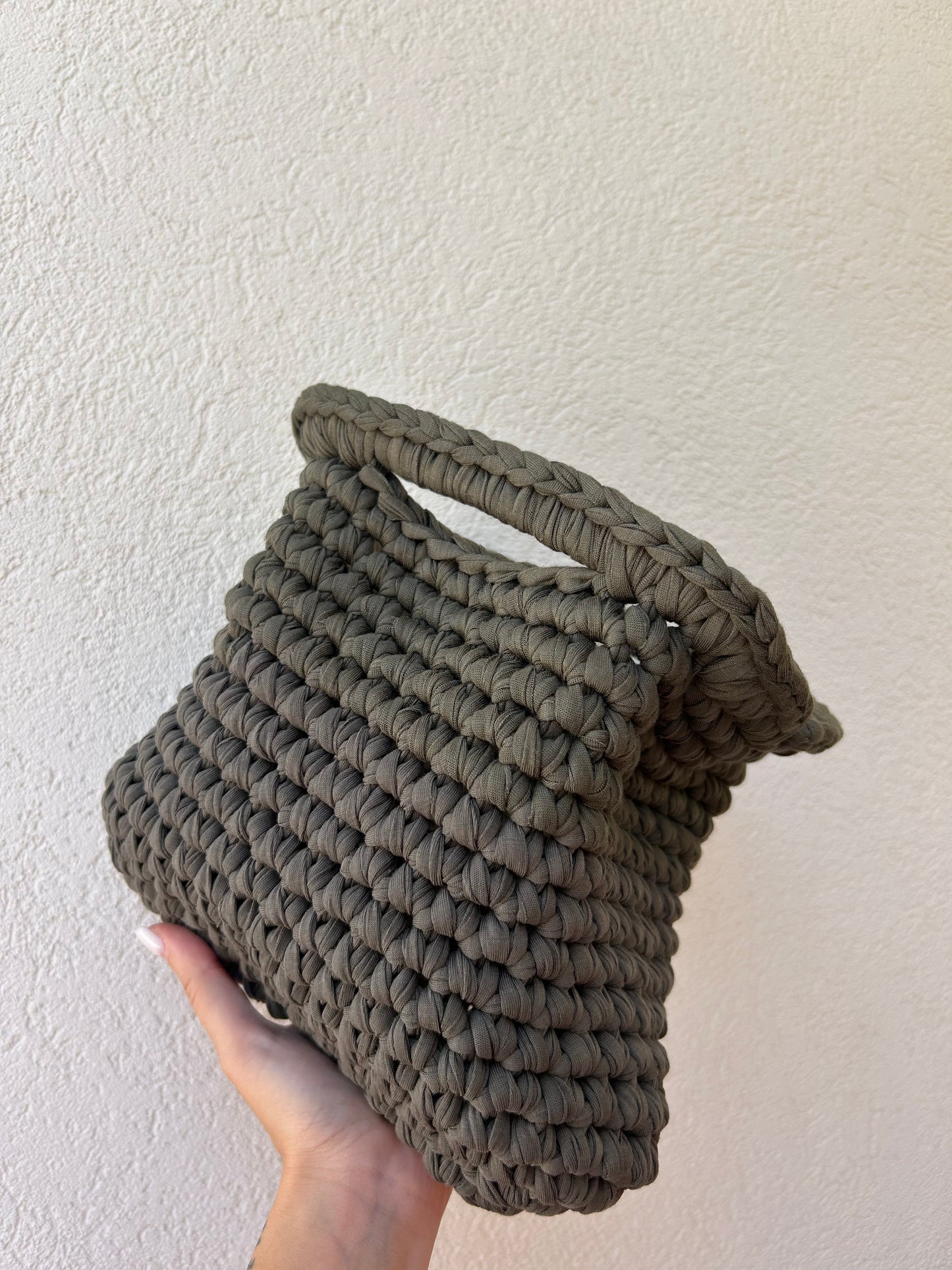 Verde militare - clutch versione big