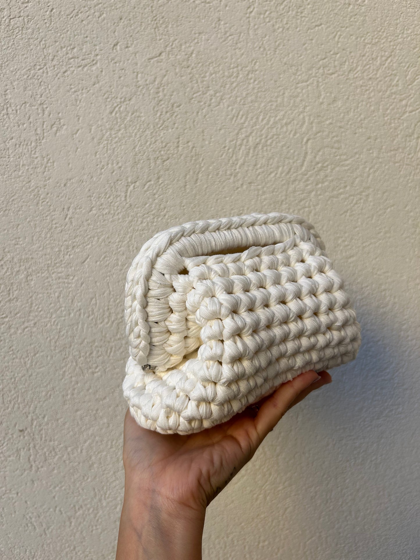 Bianco latte - clutch