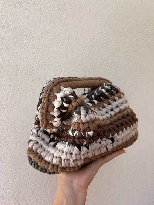 Marrone mix - clutch versione big